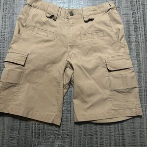 LAPG Men's Dark Tan Cargo Shorts